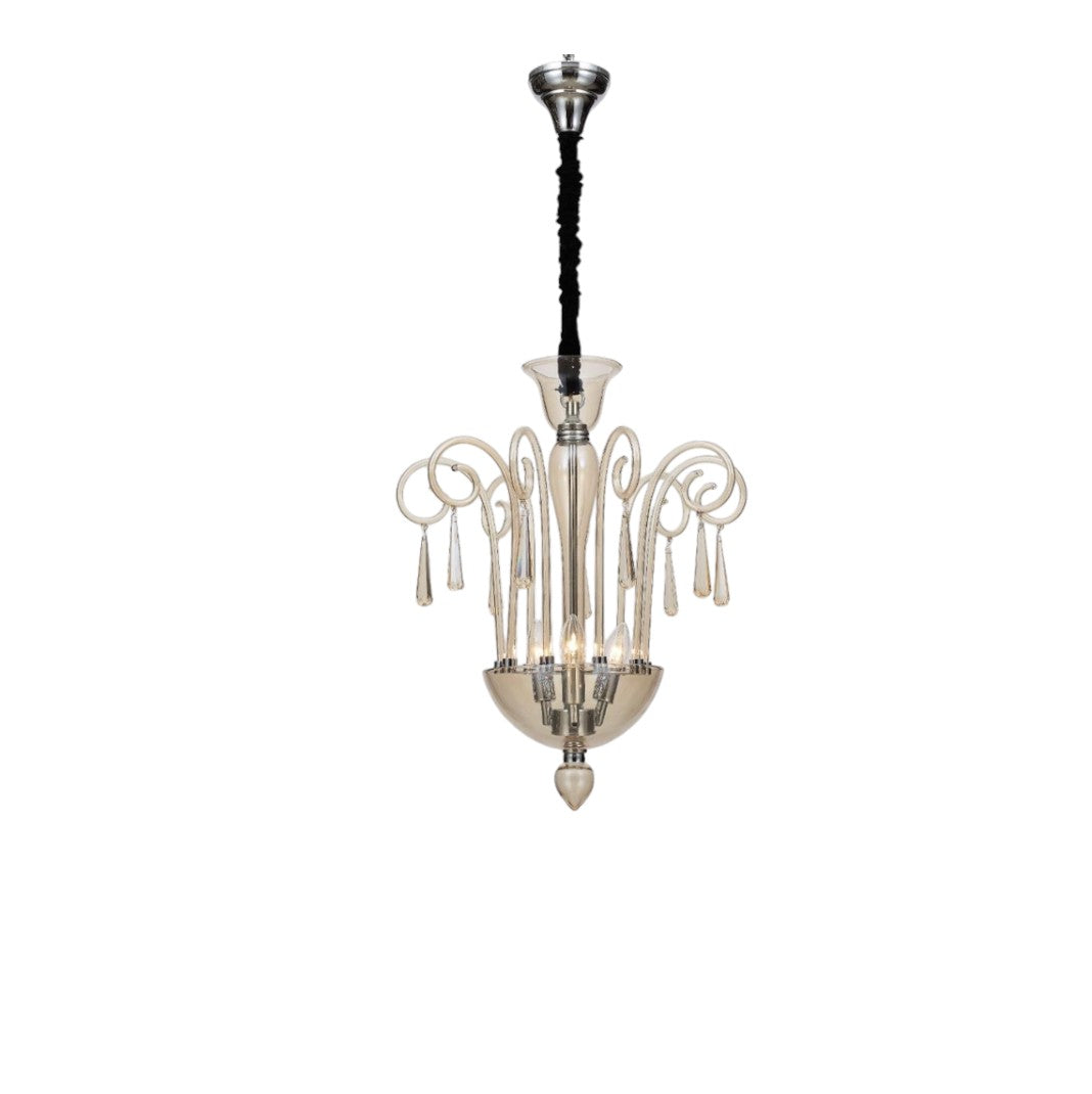 Sole di Cristallo crystal hanging light/ chandelier