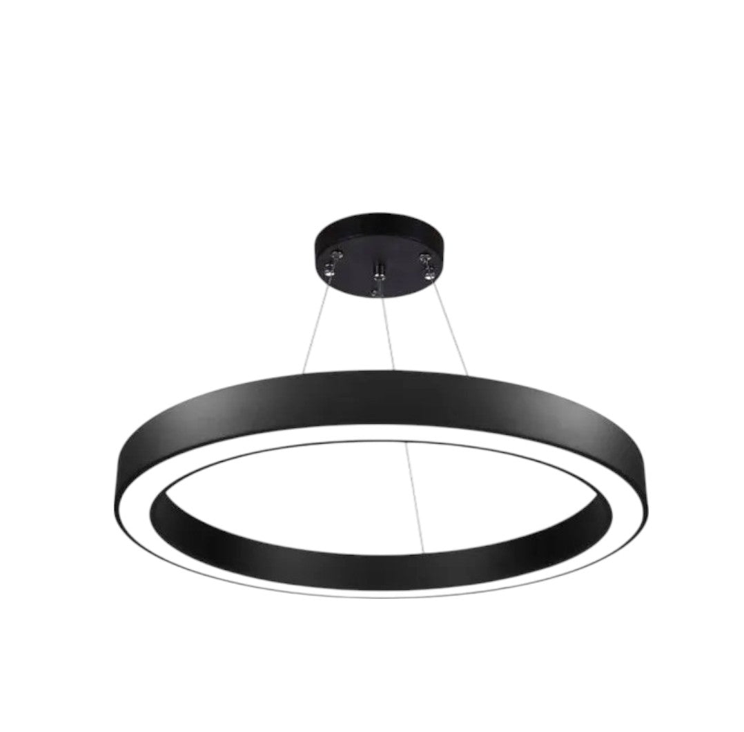 Sleek Black LED Ring