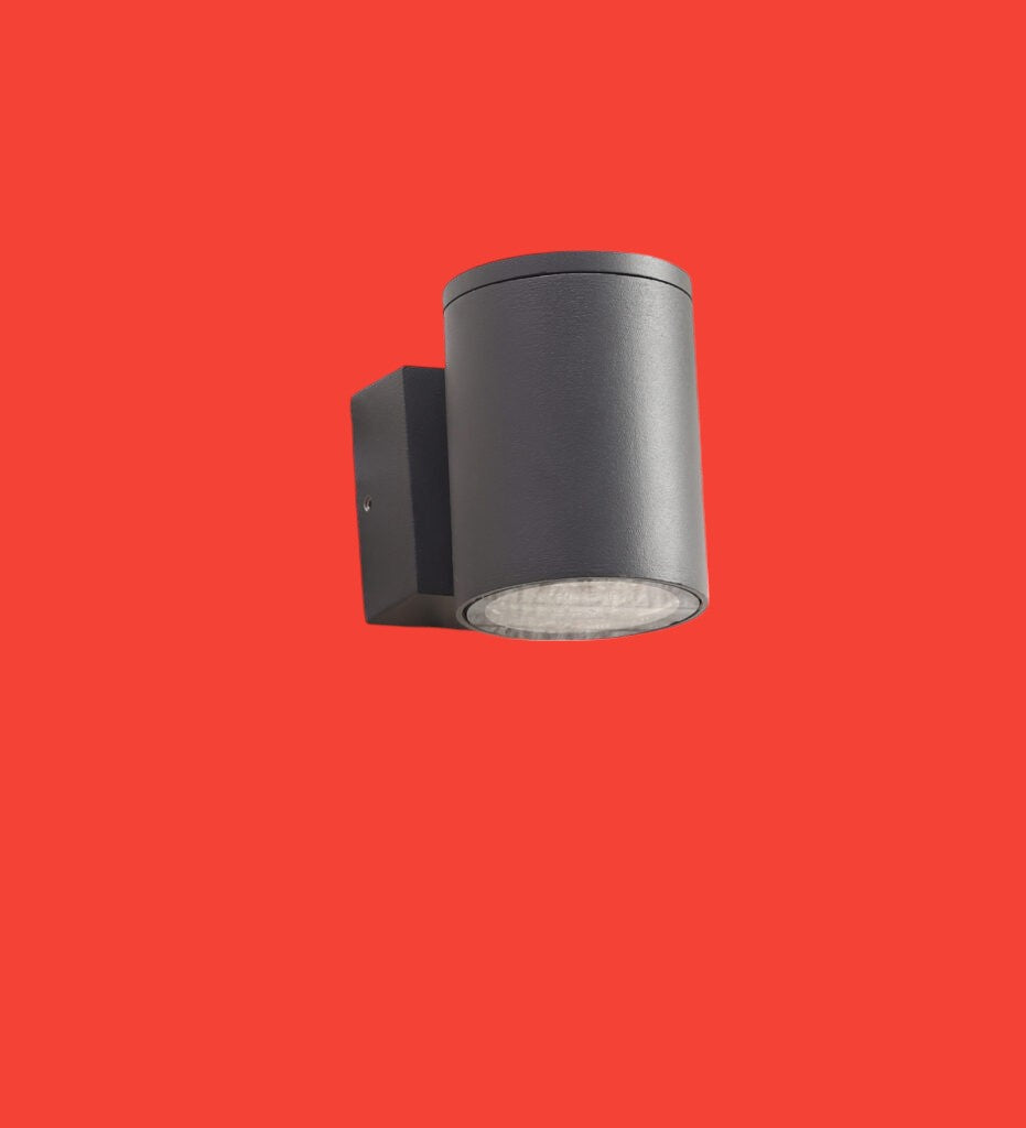 Round One Side Outdoor Wall light, GU10