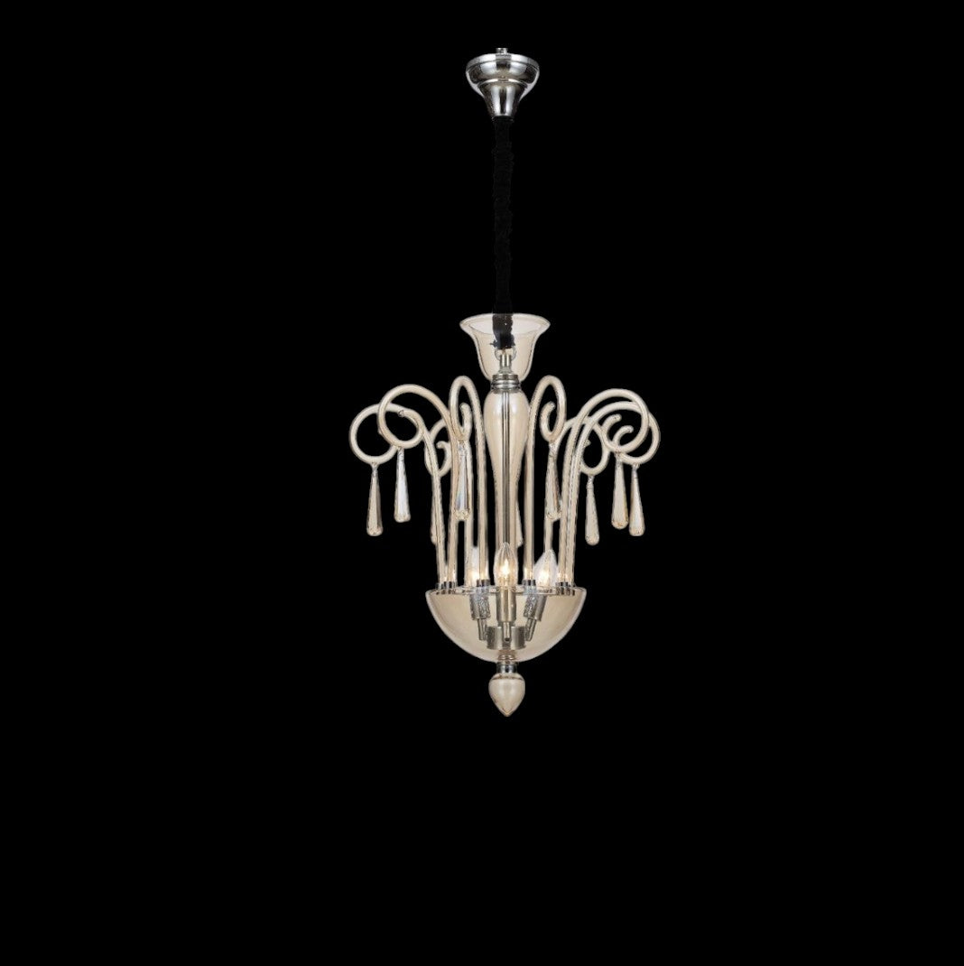 Sole di Cristallo crystal hanging light/ chandelier