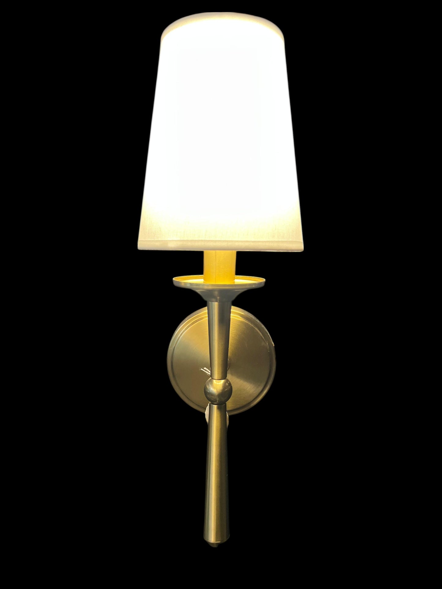 Stand By Me Antique Brass Shade Wall Light