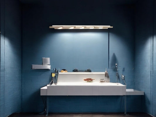 Lumos LED mirror and bathroom light