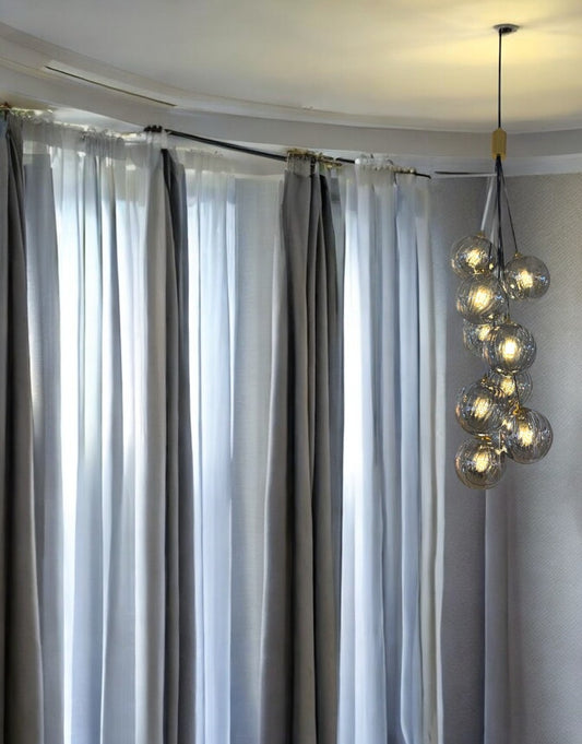 Reflet de Minuit hanging light cluster