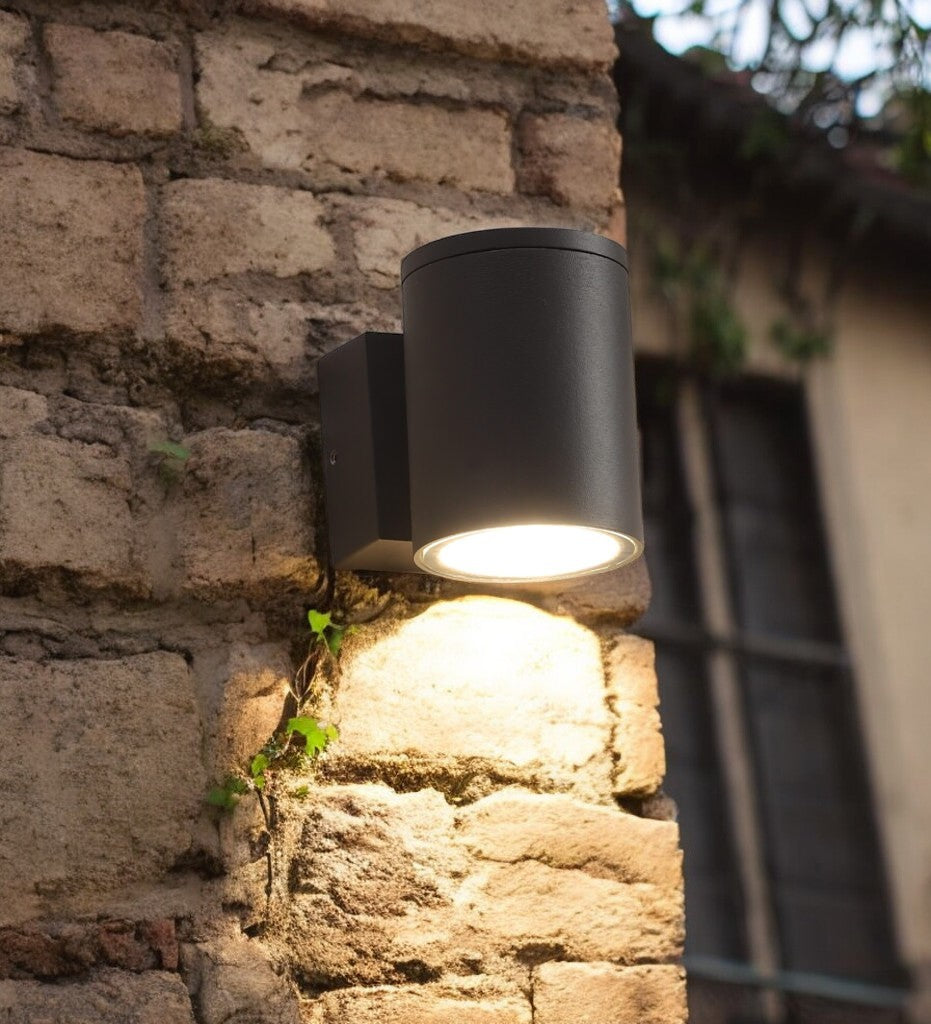 Round One Side Outdoor Wall light, GU10