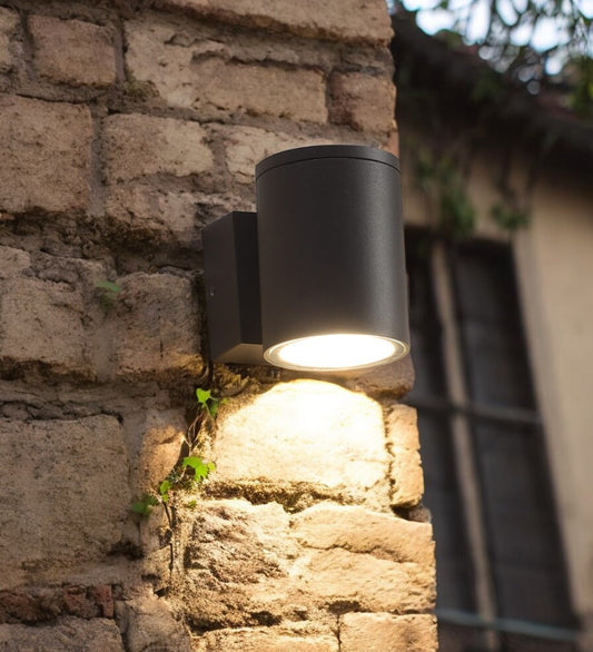Round One Side Outdoor Wall light, GU10