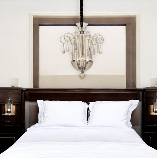 Sole di Cristallo crystal hanging light/ chandelier