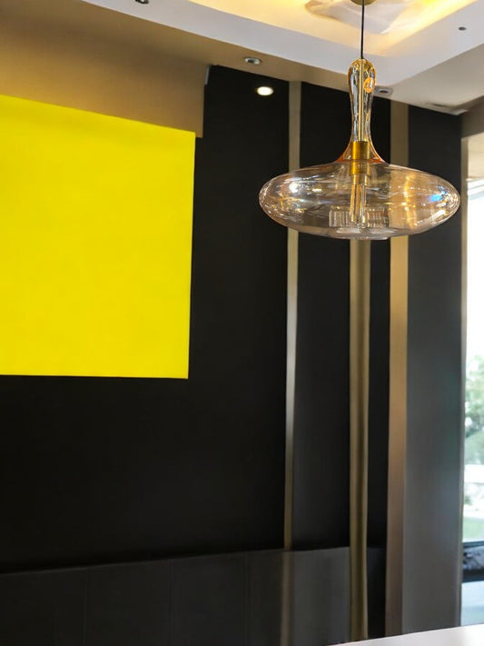 Subtle Beauty glass pendant light